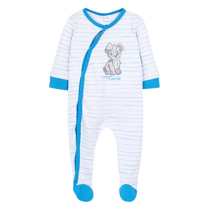 DISNEY - Enterito Bebe La Dama Y El Vagabundo Scamp Celeste Disney