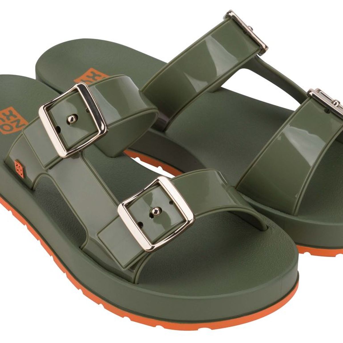 ZAXY - Sandalia Mujer Verde Flash 325 Zaxy