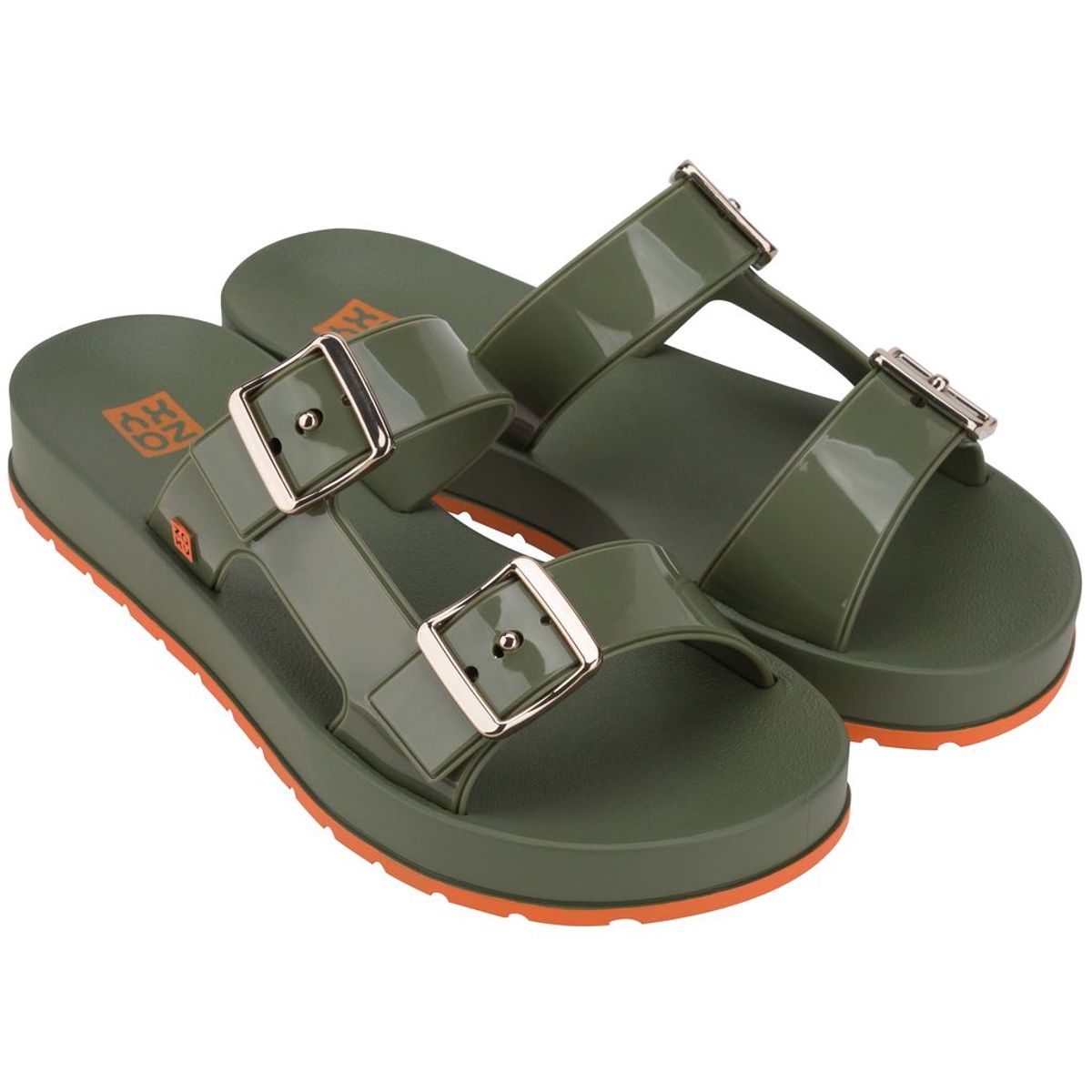 ZAXY - Sandalia Mujer Verde Flash 325 Zaxy