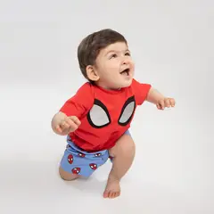MARVEL - Pijama Niño Spiderman Watch The City Rojo