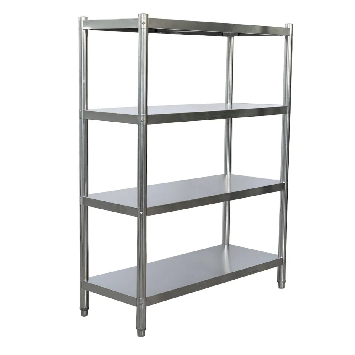 PROCHEF - Estante 4 Bandejas lisas 120x50x180 cm. Acero Inox