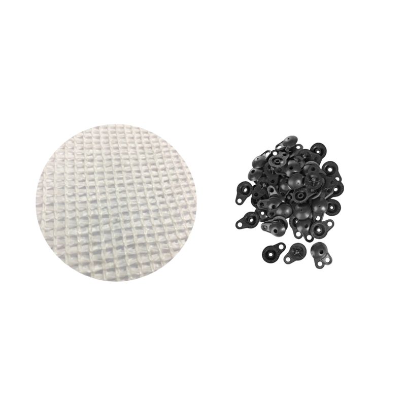 GENERICO - MALLA RASCHEL RO.100MT BLANCA 80% 2.10MT-MIMBRAL