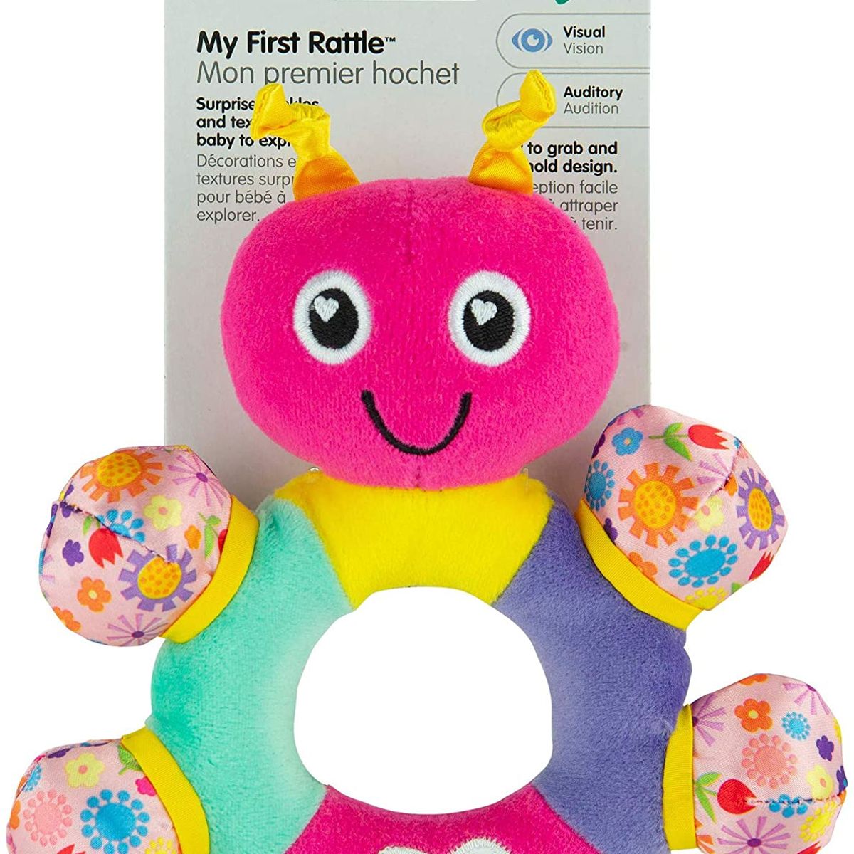 LAMAZE - Mi primer Sonajero sonajero bebe Fucsia Lamaze
