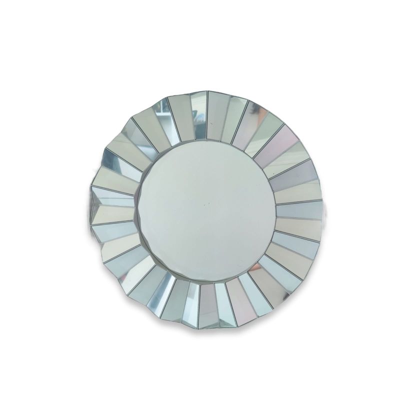 GENERICO - Espejo De Pared Decorativo Minimalista Moderno biselado geométrico