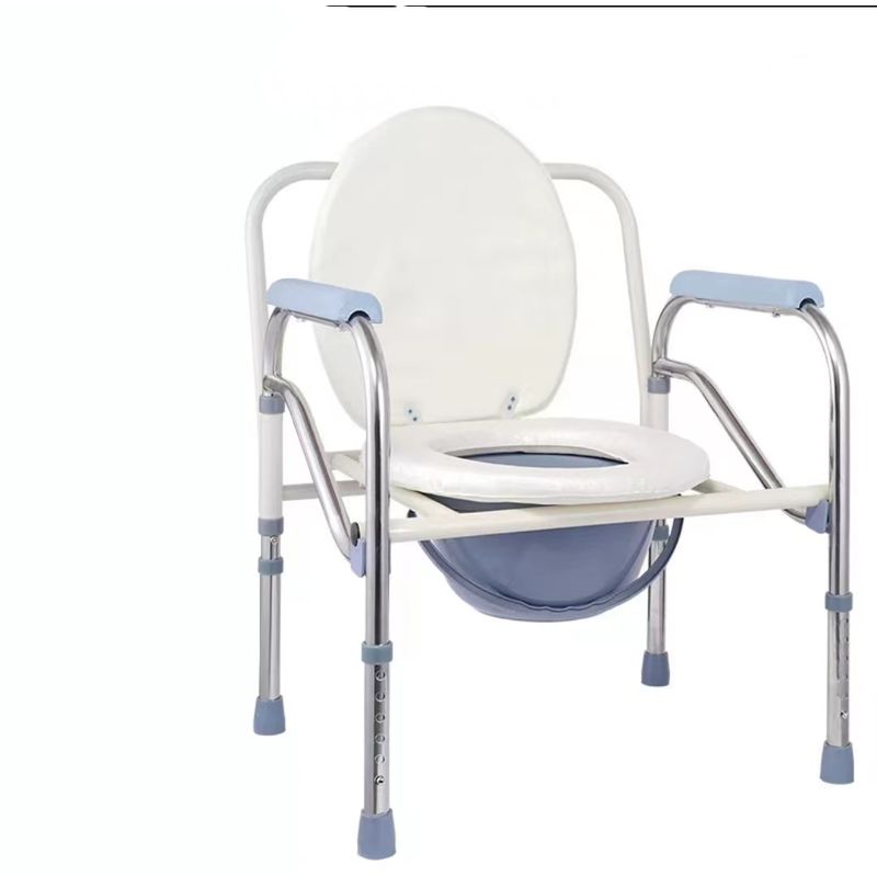 GENERICO - Baño Wc Portátil Plegable Cromado Silla