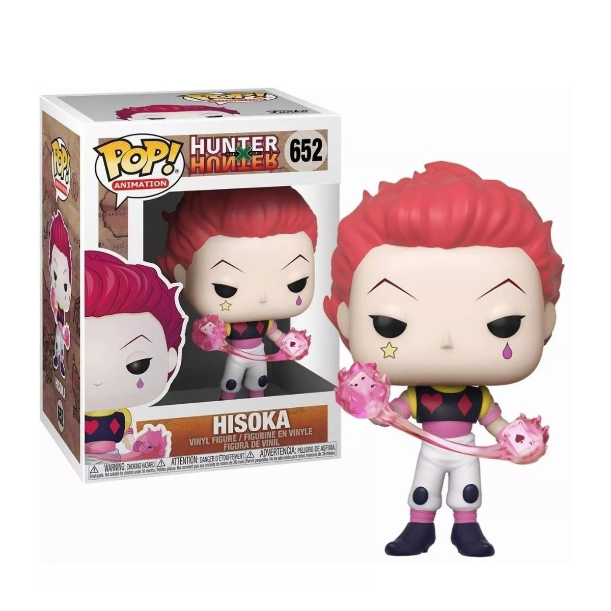 FUNKO - Funko Pop Animation HunterxHunter Hisoka Diamond Edition 652