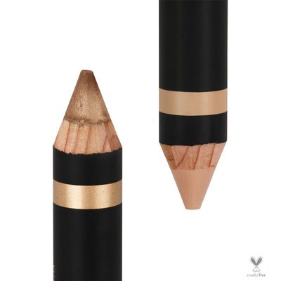 Imagen 2 del producto Iluminador de Rostro H Duo Pencil Matte Shell Lace Shimmer