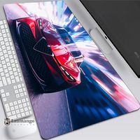 Mouse Pad Gamer Auto Rojo