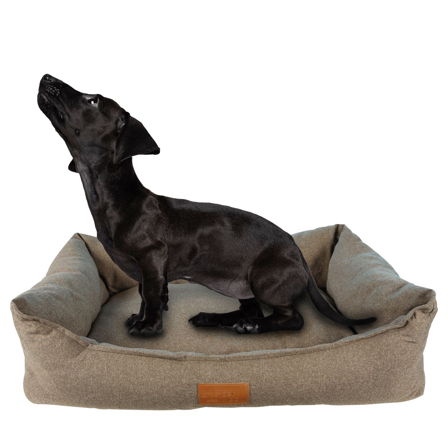 Cama para mascotas perros y gatos Luna 80x55x23 cm M Sodimac