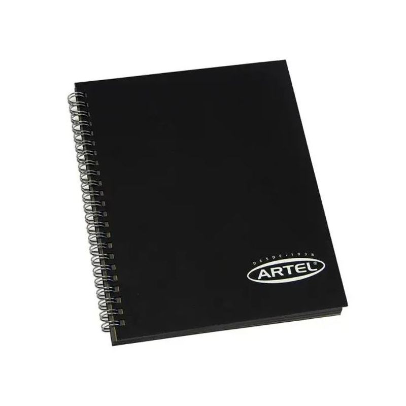 ARTEL - Croquera Hojas Negras 50 hojas