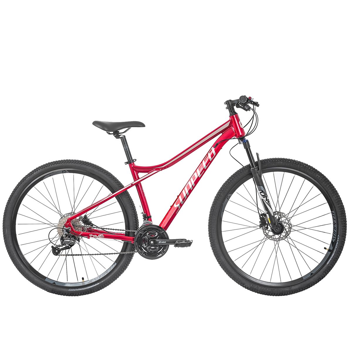 SUNPEED - BICICLETA SUNPEED ONE 29 HIDRÁULICA ROJA TALLA M