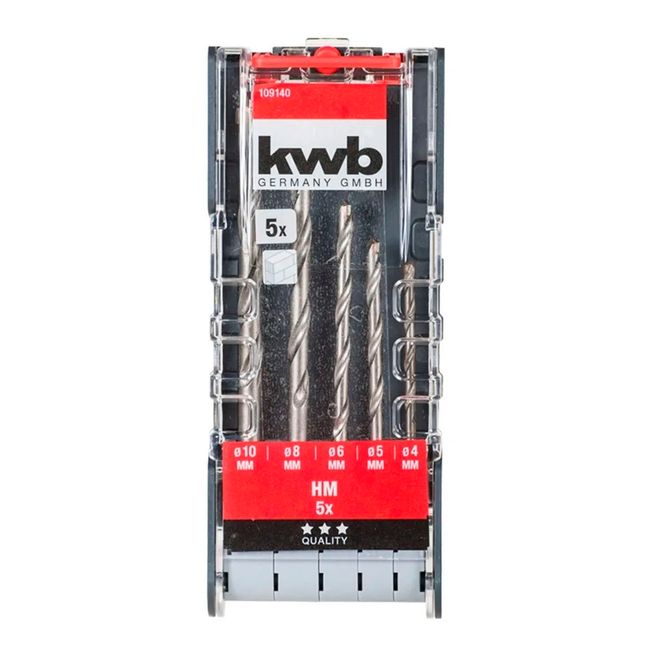 KWB - Set De Brocas Para Concreto 5 Piezas Kwb 109140