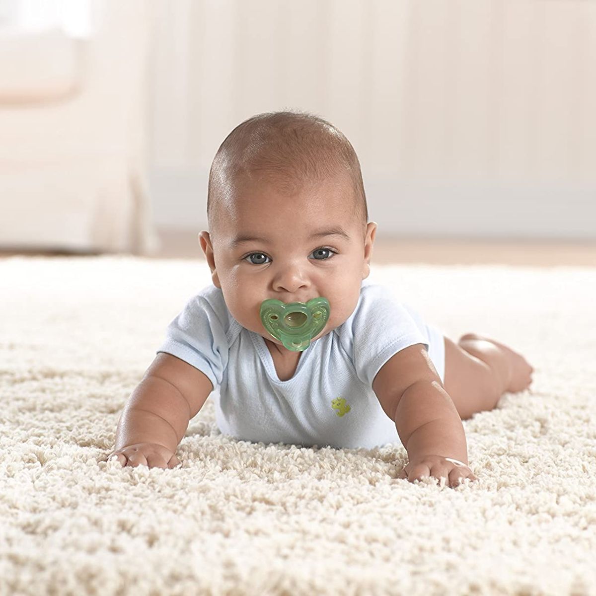 THE FIRST YEARS - PACK 2 CHUPETES DE SILICONA RECIEN NACIDO GUMDROP ROSADO