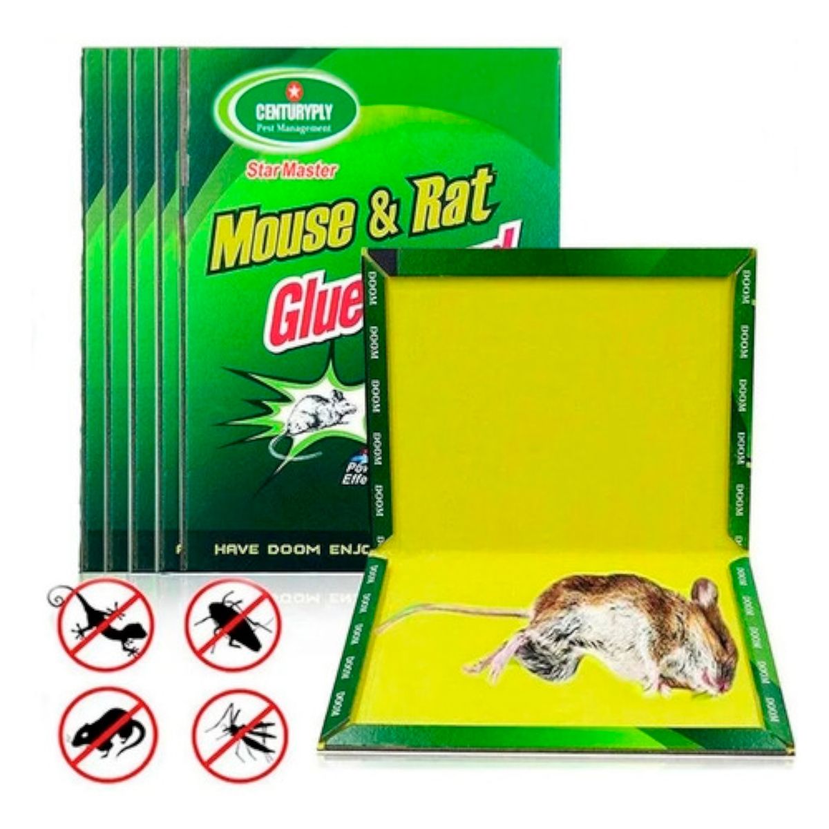 GENERICO - Trampa Para Raton Adhesiva Mouse  Rat
