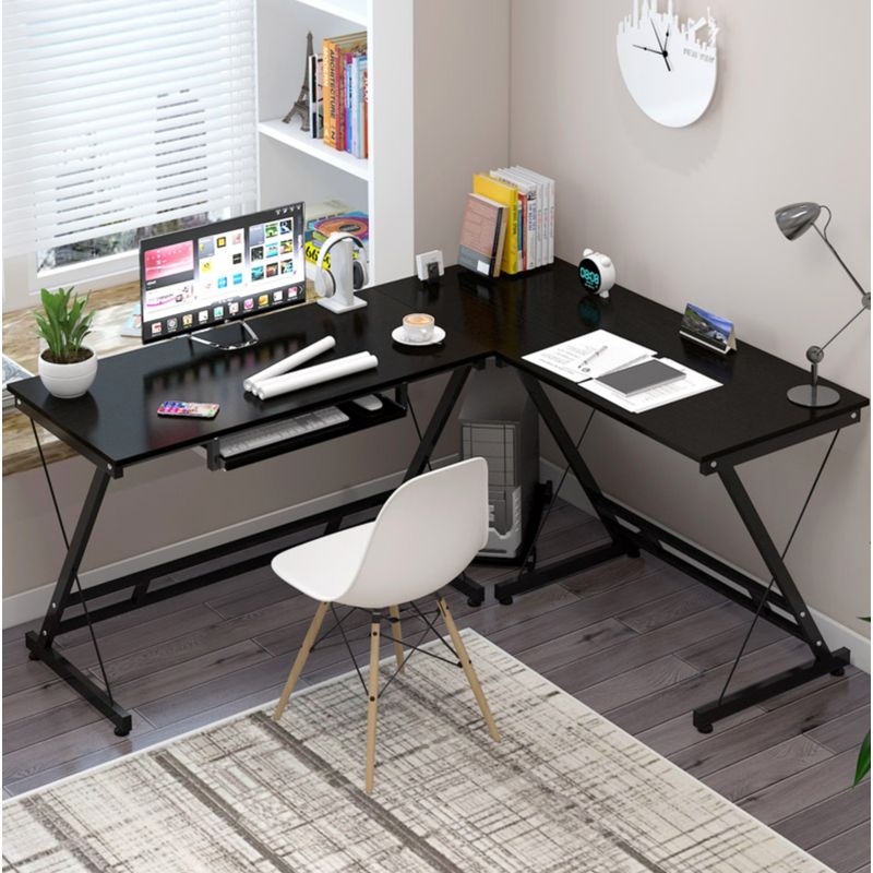 HOMER DESIGN - Escritorio Mesa Forma L Esquinero 110x51+120x51cm ZZ-B