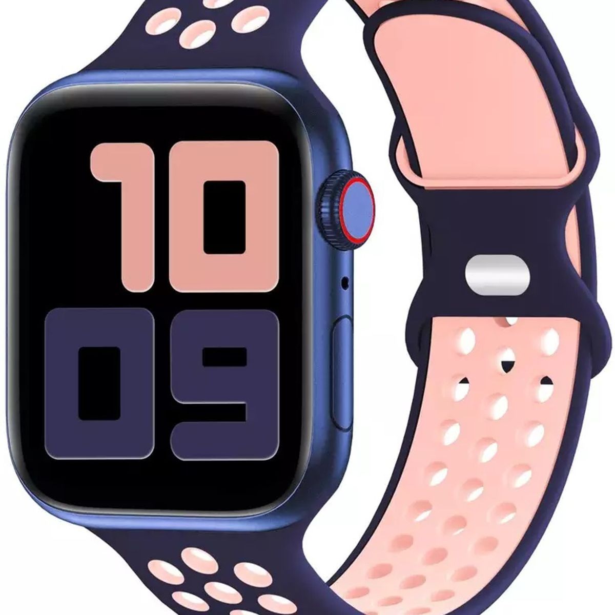 GENERICO - Correa Sport Deportiva Silicona para Apple Watch Todas las Series