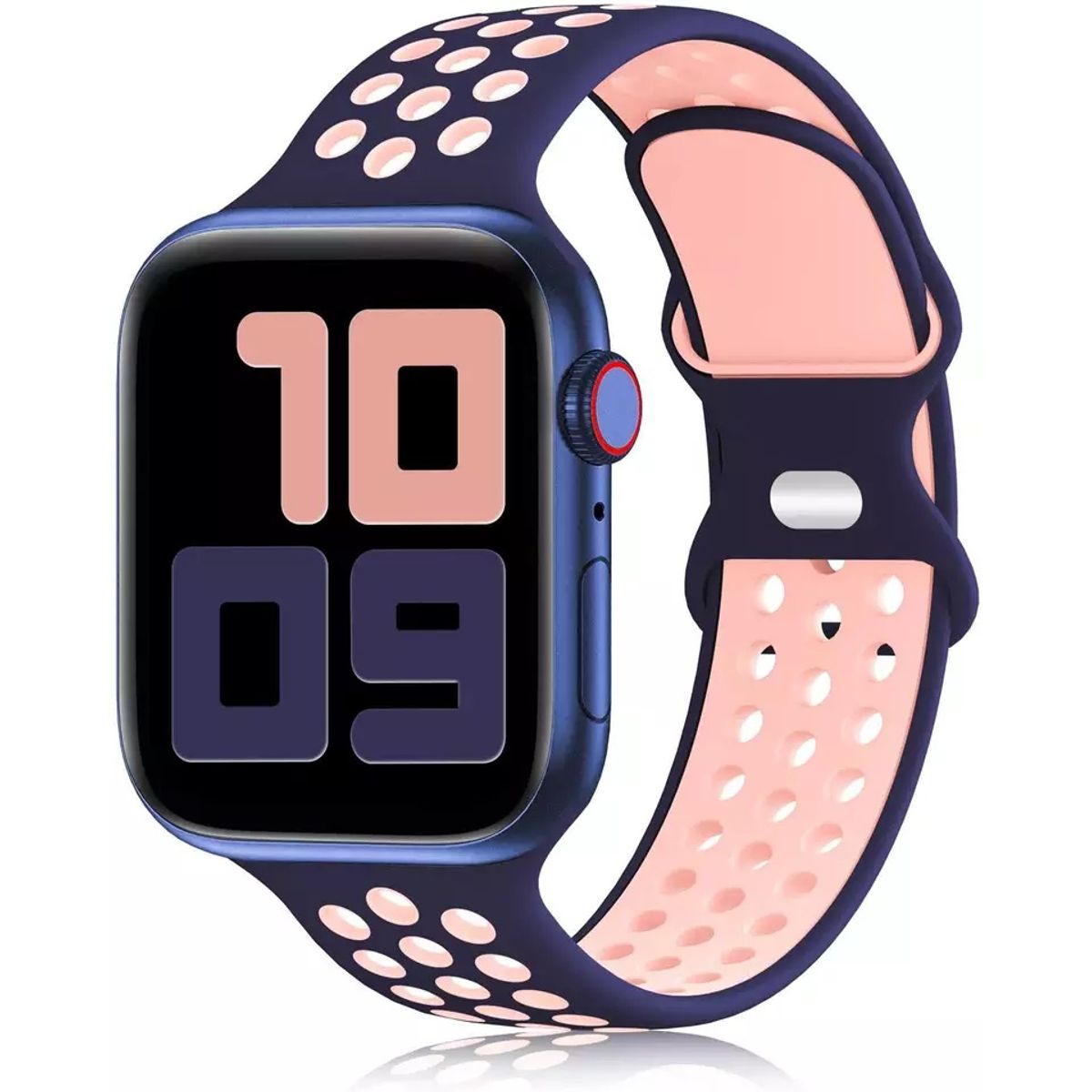 GENERICO - Correa Sport Deportiva Silicona para Apple Watch Todas las Series