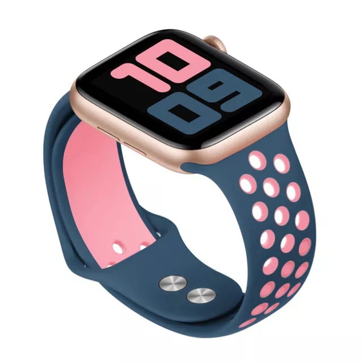 GENERICO - Correa Sport Deportiva Silicona para Apple Watch Todas las Series