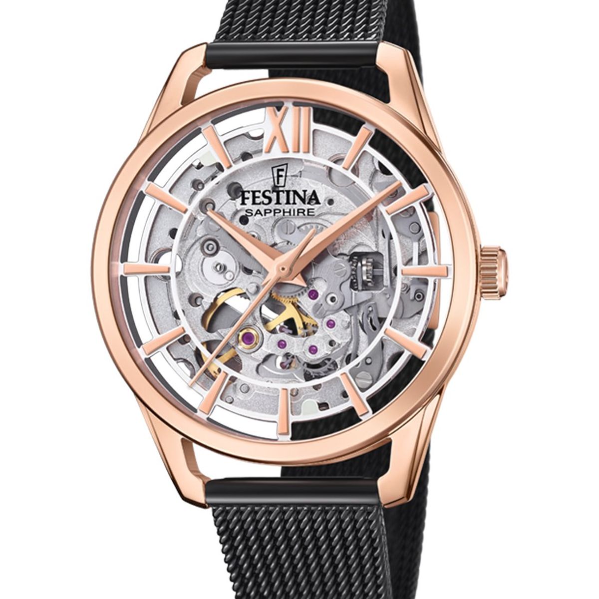 FESTINA - Reloj F20628/3 Festina Transparente Mujer Automático