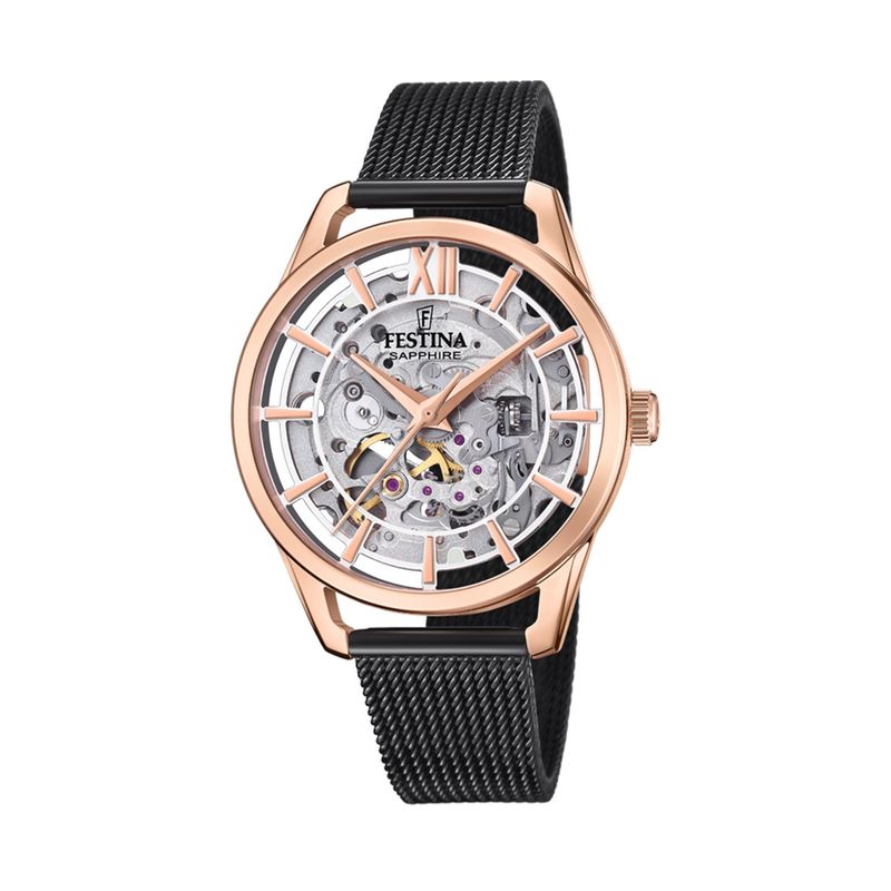 FESTINA - Reloj F20628/3 Festina Transparente Mujer Automático
