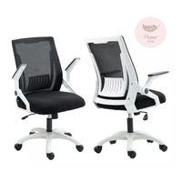 Silla De Oficina Bicolor Escritorio Con Asiento De Memoria