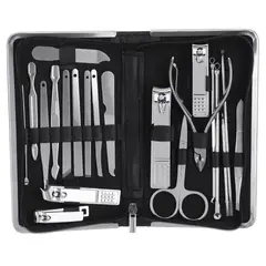 GENERICO - Set Herramientas Manicure Pedicura Kit Uñas -
