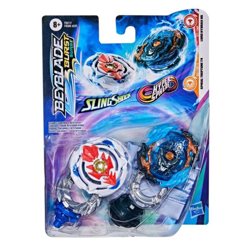HASBRO - Beyblade Collection SPIRAL TREPTUNE  LORD HYDRAX