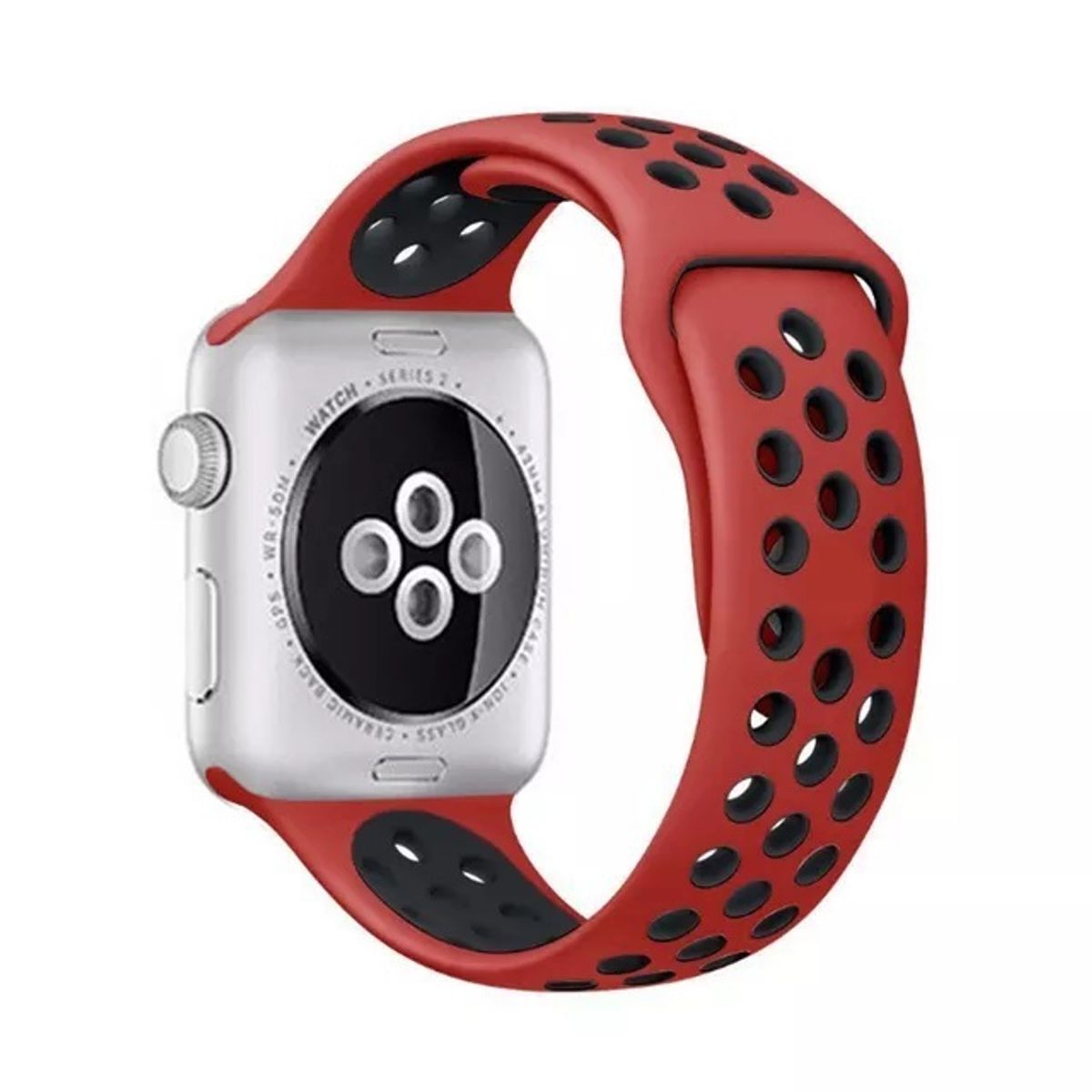 GENERICO - Correa Sport Deportiva Silicona para Apple Watch Todas las Series