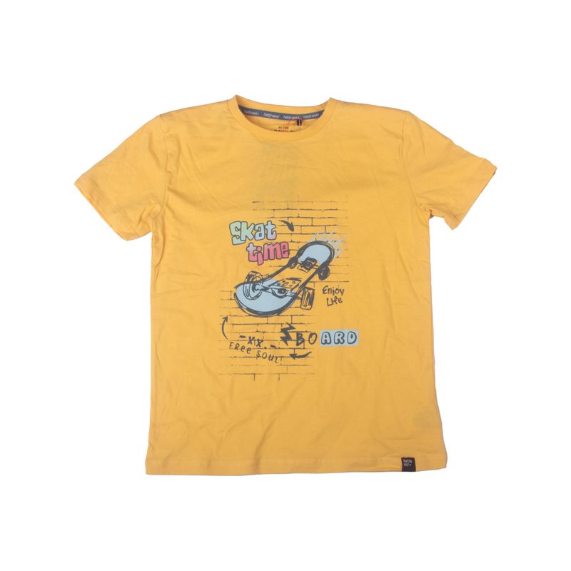 PILLIN - Polera Niño Amarillo Pillin PILLIN