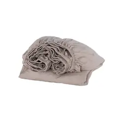 COMPLEMENTA HOMEDESIGN - Sábana Bajera Algodón Ava - Taupe King