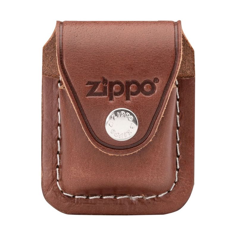 ZIPPO - Estuche para Encendedor Zippo Cuero Café con Clip