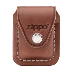 ZIPPO - Estuche para Encendedor Cuero Café con Clip