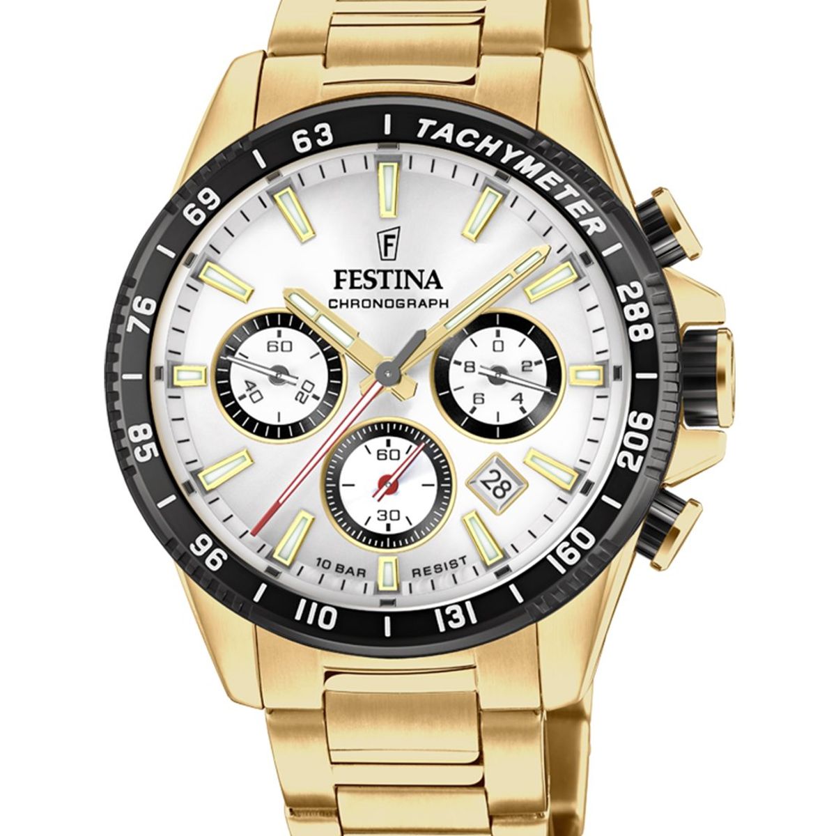 FESTINA - Reloj F20634/1 Festina Blanco Hombre Timeless Chronograph