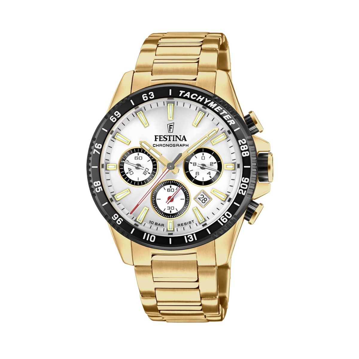 FESTINA - Reloj F20634/1 Festina Blanco Hombre Timeless Chronograph