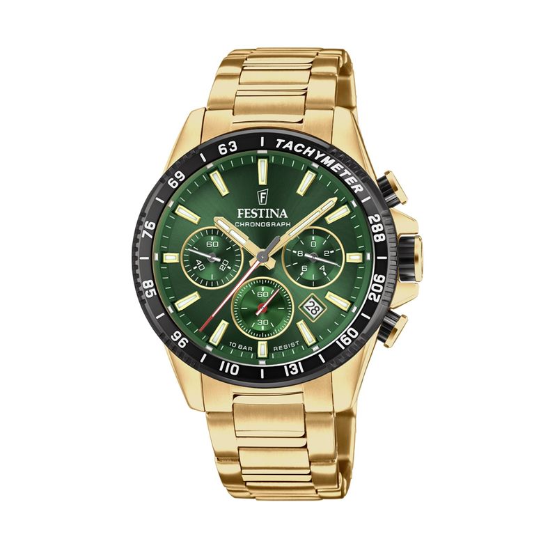 FESTINA - Reloj F20634/4 Festina Verde Hombre Timeless Chronograph