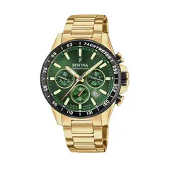 FESTINA - Reloj F20634/4 Verde Hombre Timeless Chronograph