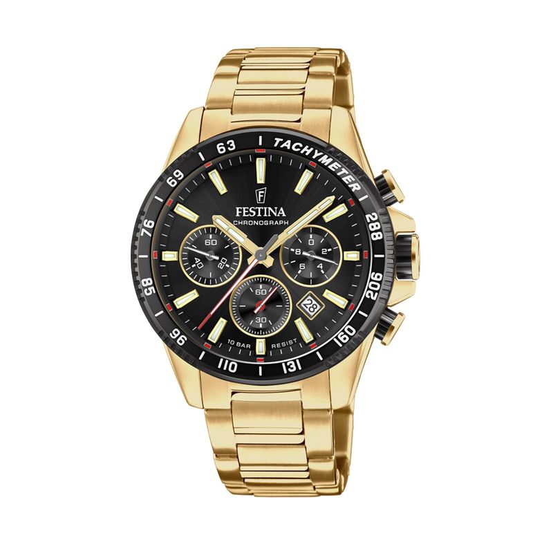 FESTINA - Reloj F20634/5 Festina Negro Hombre Timeless Chronograph