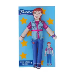 FLORENCIA Y SUS AVENTURAS - Muñeca Florencia - Protagonista de los libros de Florencia