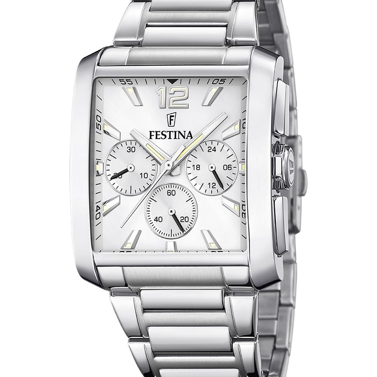 FESTINA - Reloj F20635/1 Festina Plateado Hombre Timeless Chronograph