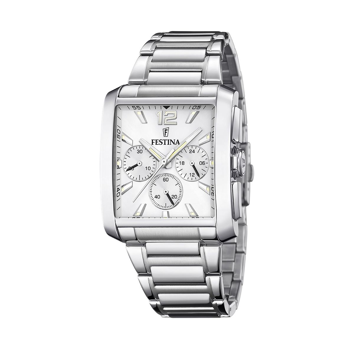 FESTINA - Reloj F20635/1 Festina Plateado Hombre Timeless Chronograph