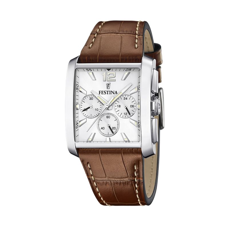 FESTINA - Reloj F20636/1 Festina Plateado Hombre Timeless Chronograph