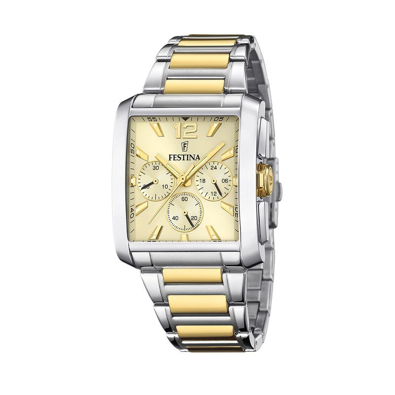 FESTINA - Reloj F20637/2 Festina Champaña Hombre Timeless Chronograph