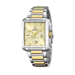 FESTINA - Reloj F20637/2 Champaña Hombre Timeless Chronograph