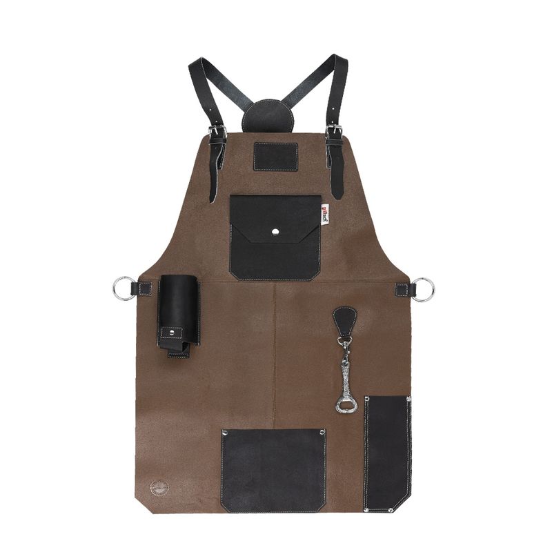 GRILLTECH - Pechera Cuero Master Brown