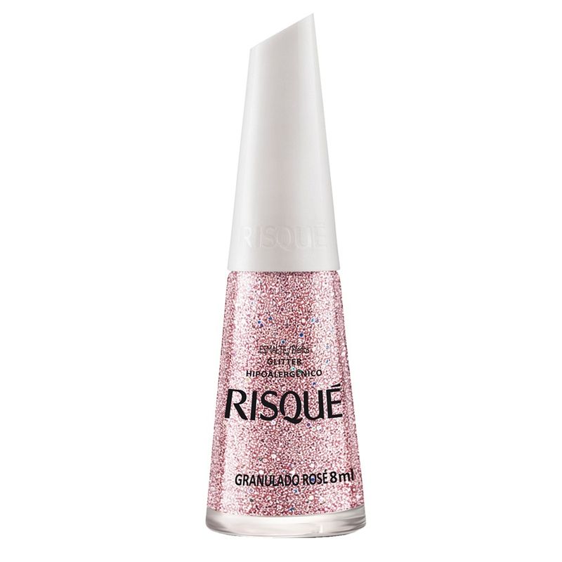 RISQUE - Esmalte Uñas Hipoalergénico Granulado Rose