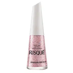 RISQUE - Esmalte Uñas Hipoalergénico Granulado Rose