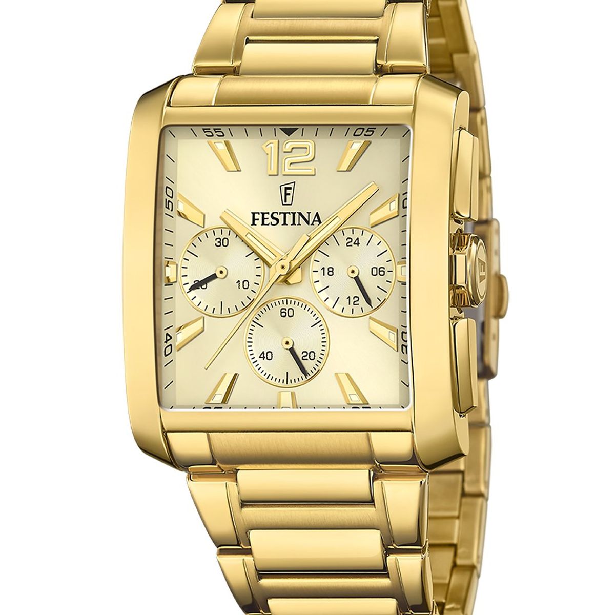 FESTINA - Reloj F20638/2 Festina Dorado Hombre Timeless Chronograph