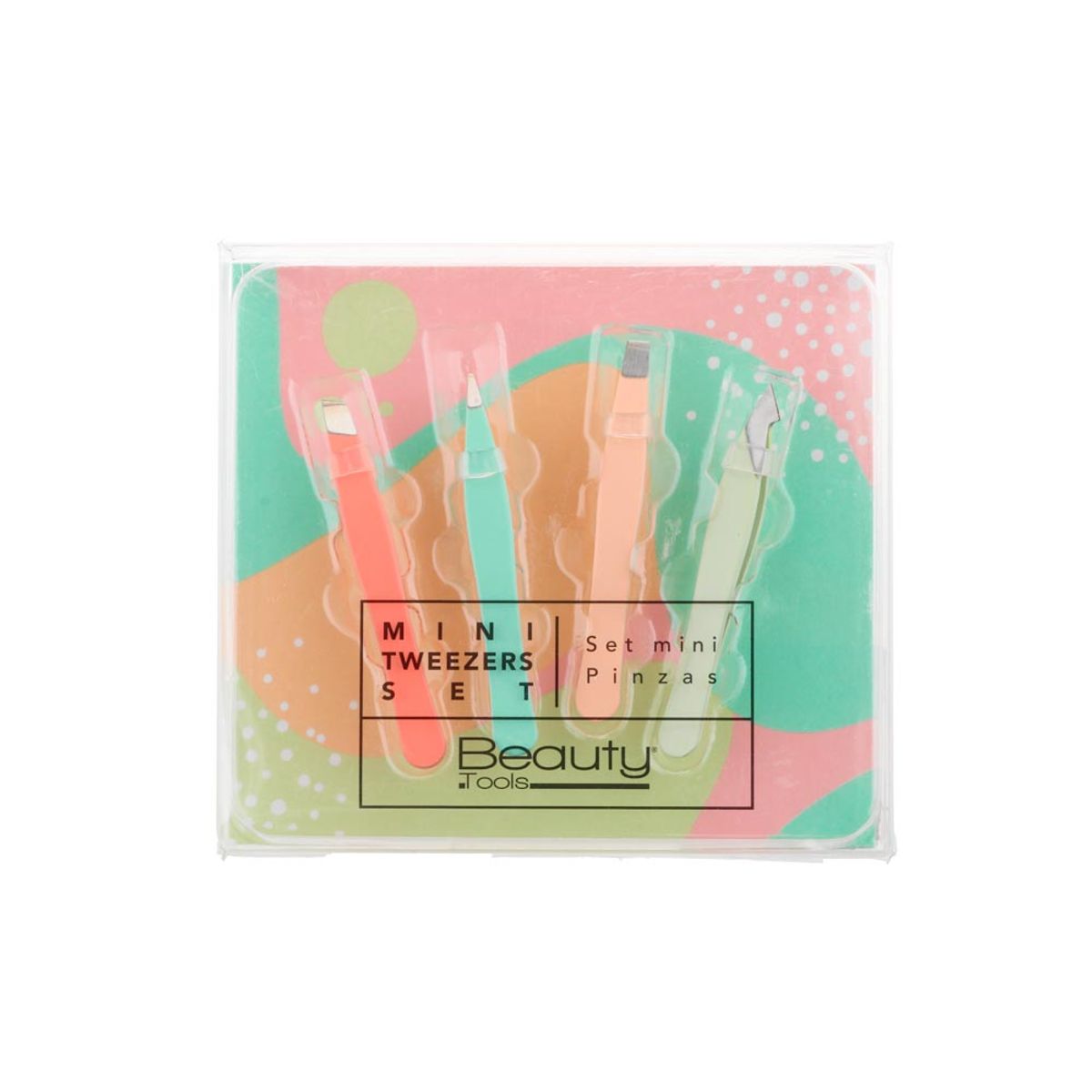BEAUTY TOOLS - Set Mini Pinzas Pastel