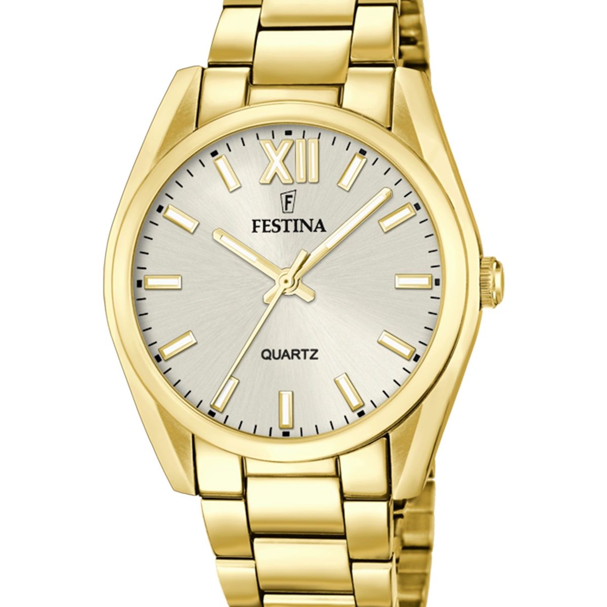 FESTINA - Reloj F20640/1 Festina Champaña Mujer Boyfriend Collection