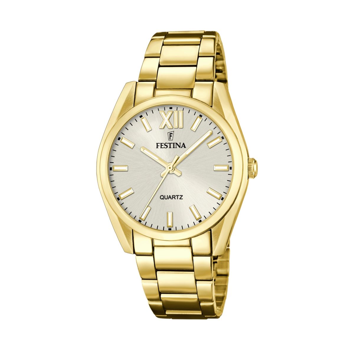 FESTINA - Reloj F20640/1 Festina Champaña Mujer Boyfriend Collection